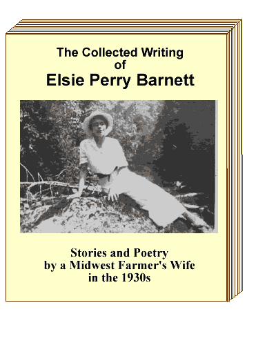 Elsie Barnett Reclining in a Wooded Setting